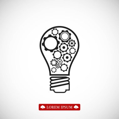 Ampul dişli simgesiyle