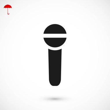 mikrofon işareti simgesi