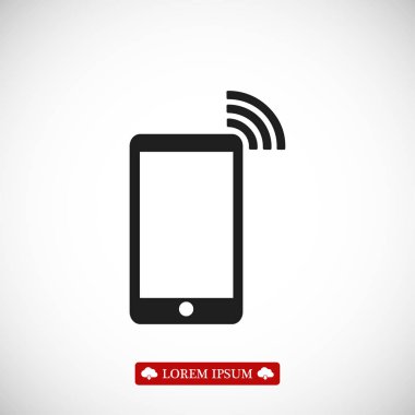 telefon işareti simgesi