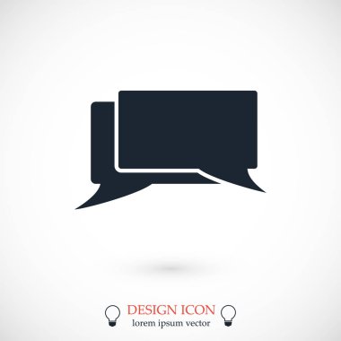 konuşma balonları simgesi