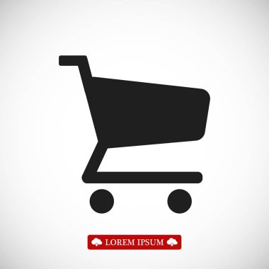 alışveriş grafik simgesi