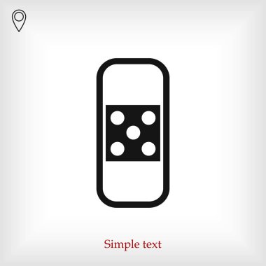 tıbbi bandaj simgesi