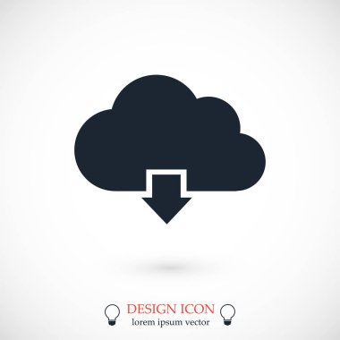 bulut upload simgesini