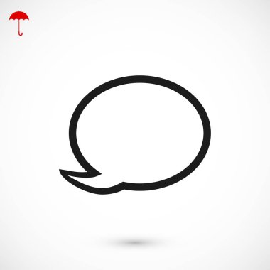 konuşma balonu simgesi