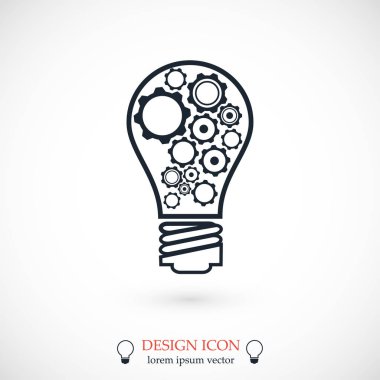 Ampul dişli simgesiyle