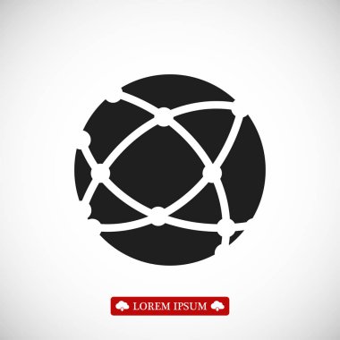 Küresel teknoloji simgesi