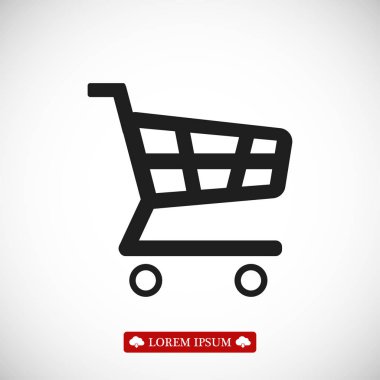 alışveriş grafik simgesi 