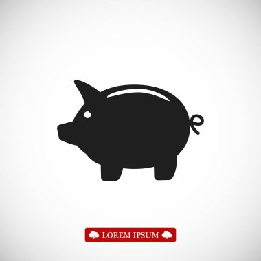 Domuz kumbarası simgesi