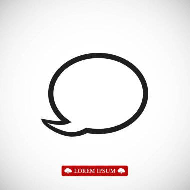 konuşma balonu simgesi