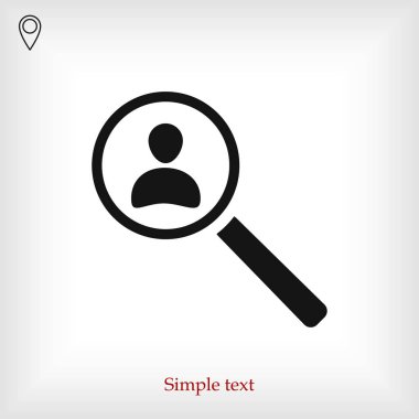 aranan kişi simgesi