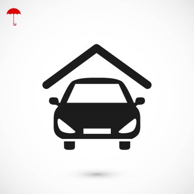 Araba sigorta simgesi
