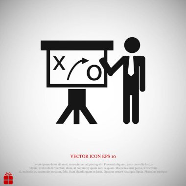 işadamı yapma sunu simgesini