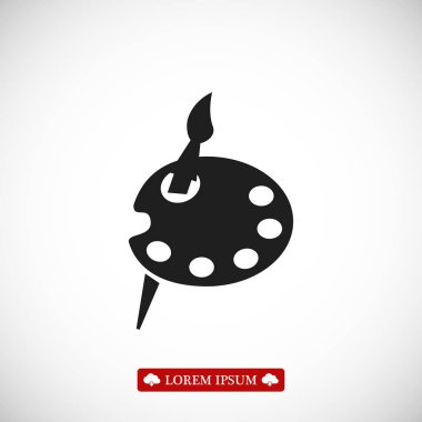 resim paleti simgesi