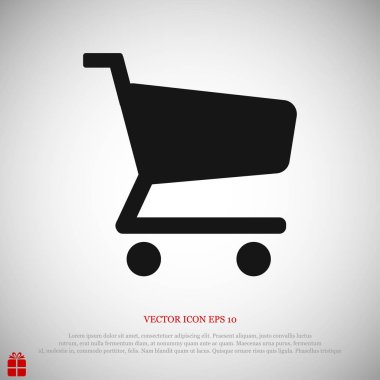 alışveriş grafik simgesi