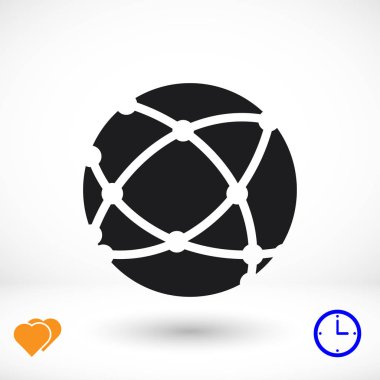 Küresel teknoloji simgesi