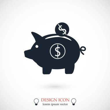 Domuz kumbarası simgesi