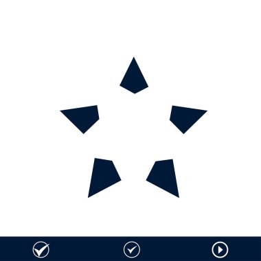 yaratıcı yıldız simgesi