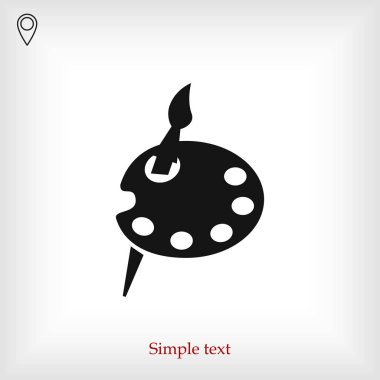 resim paleti simgesi