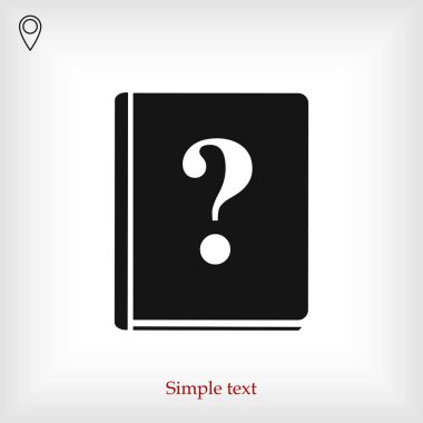 Soru işareti simgesi