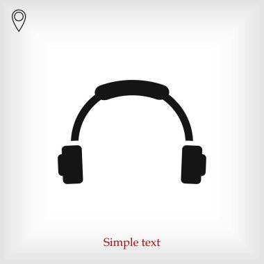 Kulaklık işareti simgesi