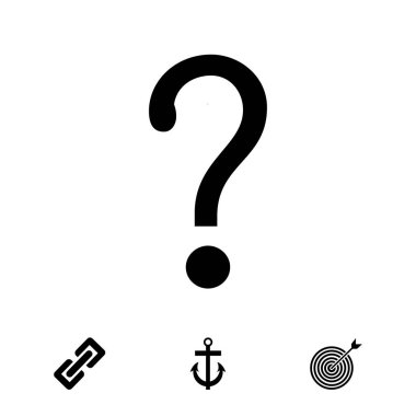 Soru işareti simgesi