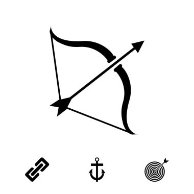 aşk tanrısı düz simgesi