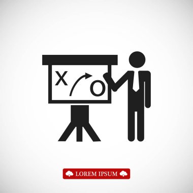 işadamı yapma sunu simgesini