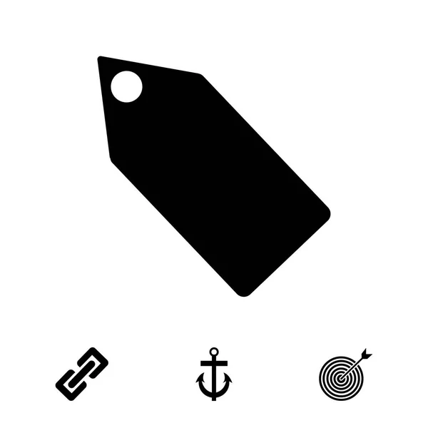 Prijskaartje pictogram — Stockvector