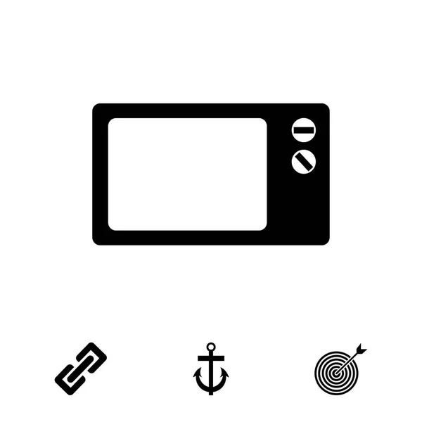 Icône four micro-ondes — Image vectorielle
