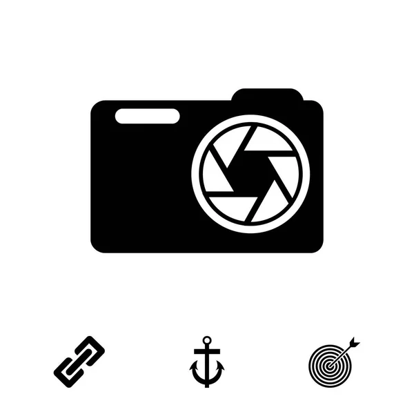 Photo camera icon — Stock Vector