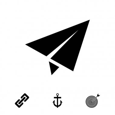 kağıt düzlem simgesi