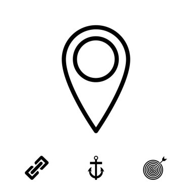 harita işaretçi simgesi 