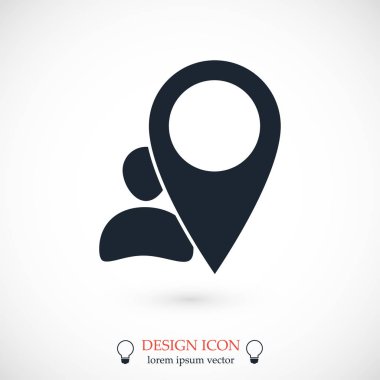 Avatar ve harita işaretçi simgesi