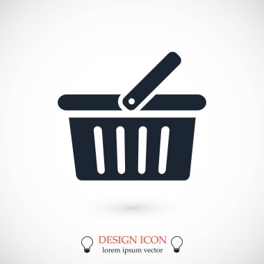 sepeti basit simgesi