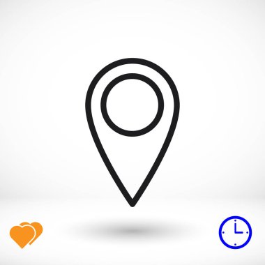 harita işaretçi simgesi 