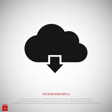 bulut upload simgesini