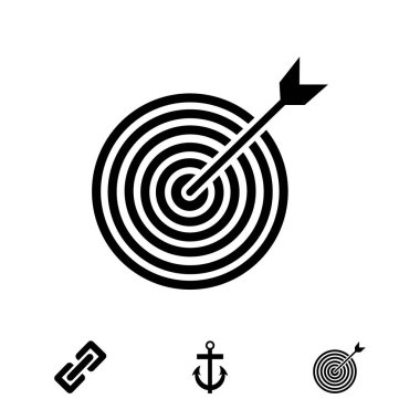 Hedef vektör simgesi