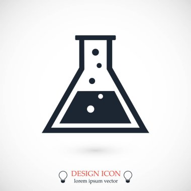 Laboratuvar şişesi simgesi