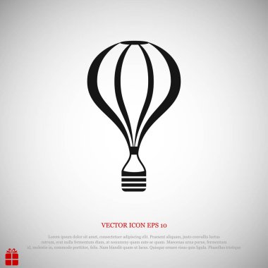 Hava balonu simgesini