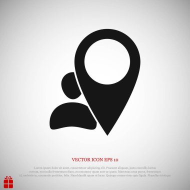 Avatar ve harita işaretçi simgesi