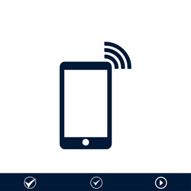 telefon işareti simgesi