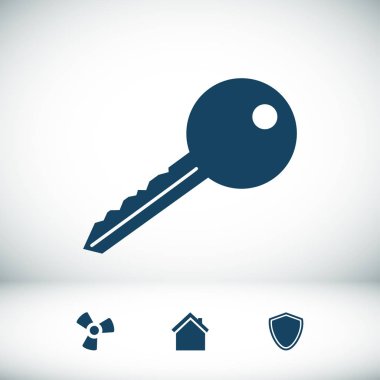 Anahtar basit simgesi