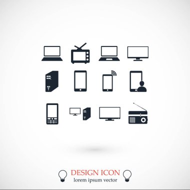 iletişim aygıt simgeleri