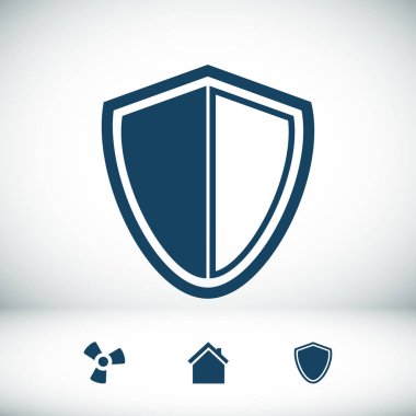 Koruyucu kalkan kutsal kişilerin resmi 