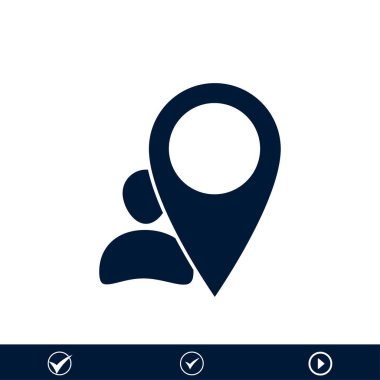 Avatar ve harita işaretçi simgesi