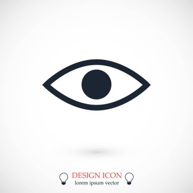 Göz basit simgesini 