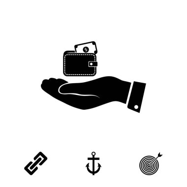 M-cüzdan'el simgesi