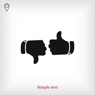 başparmak simgeleri tasarım