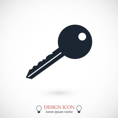 Anahtar basit simgesi