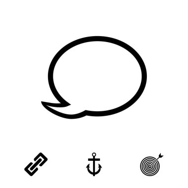 konuşma balonu simgesi